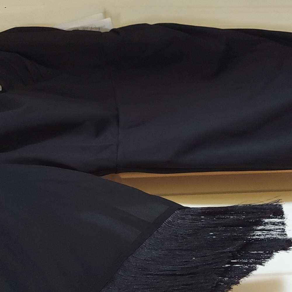 BELLE POQUE Fringe One Sleeve Vintage Dress
